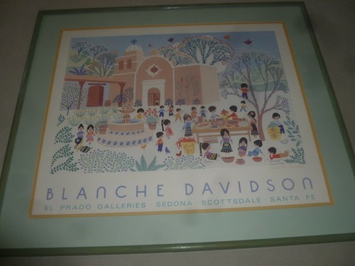 Framed blanche davidson print - framed,